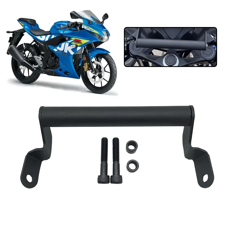 For SUZUKI GSX-R125 150 GSXR125 GSXR150 2018 2019 2020 2021 2022 Motorcycle Phone Navigation Bracket Plate Phone Stand Holder