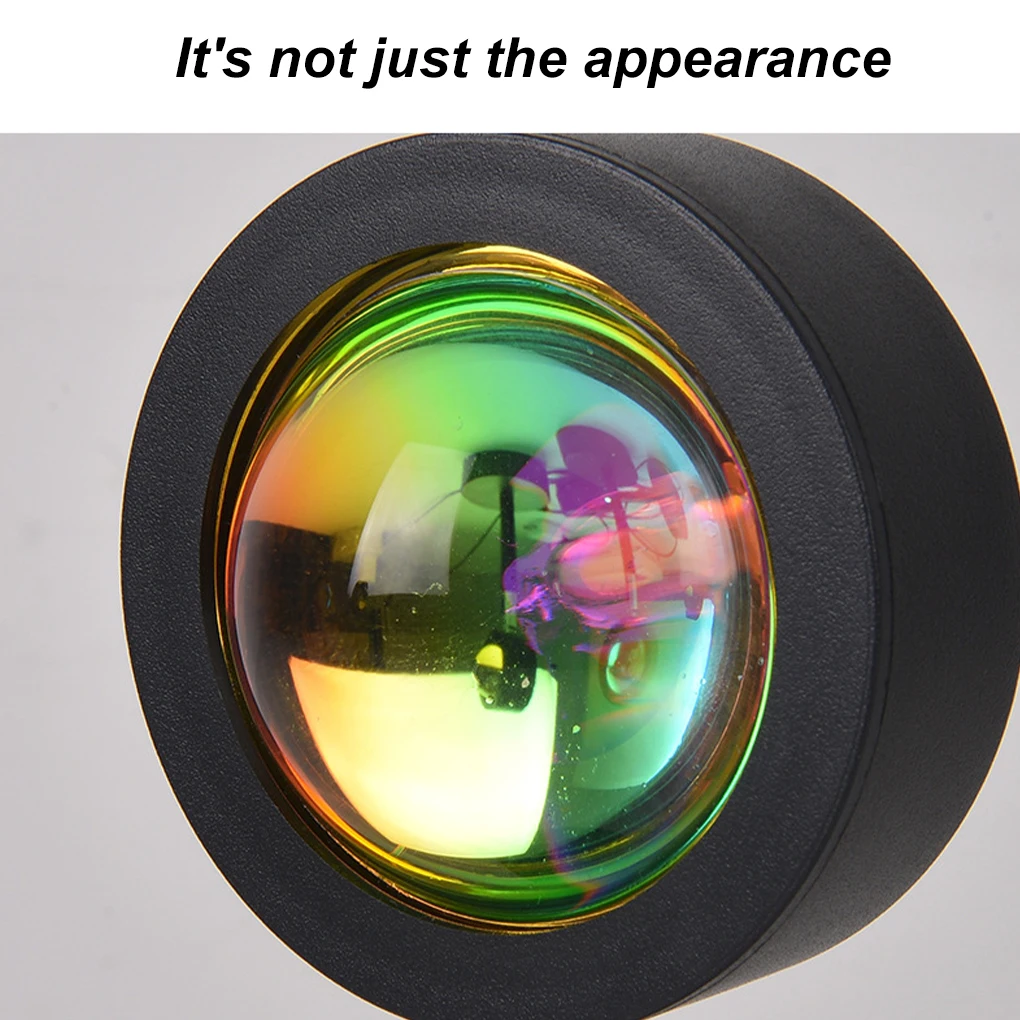 Projection Light LED 5W USB Projector Light Adjustable Photography Prop Atmosphere Lamp, Sunset