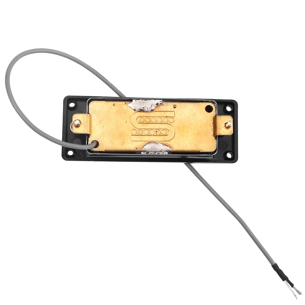 

Black Electric Guitar Pickups 52mm Bridge 50mm Neck Clear Sound Compatible Electric Guitars Premium Replacement Guitar
