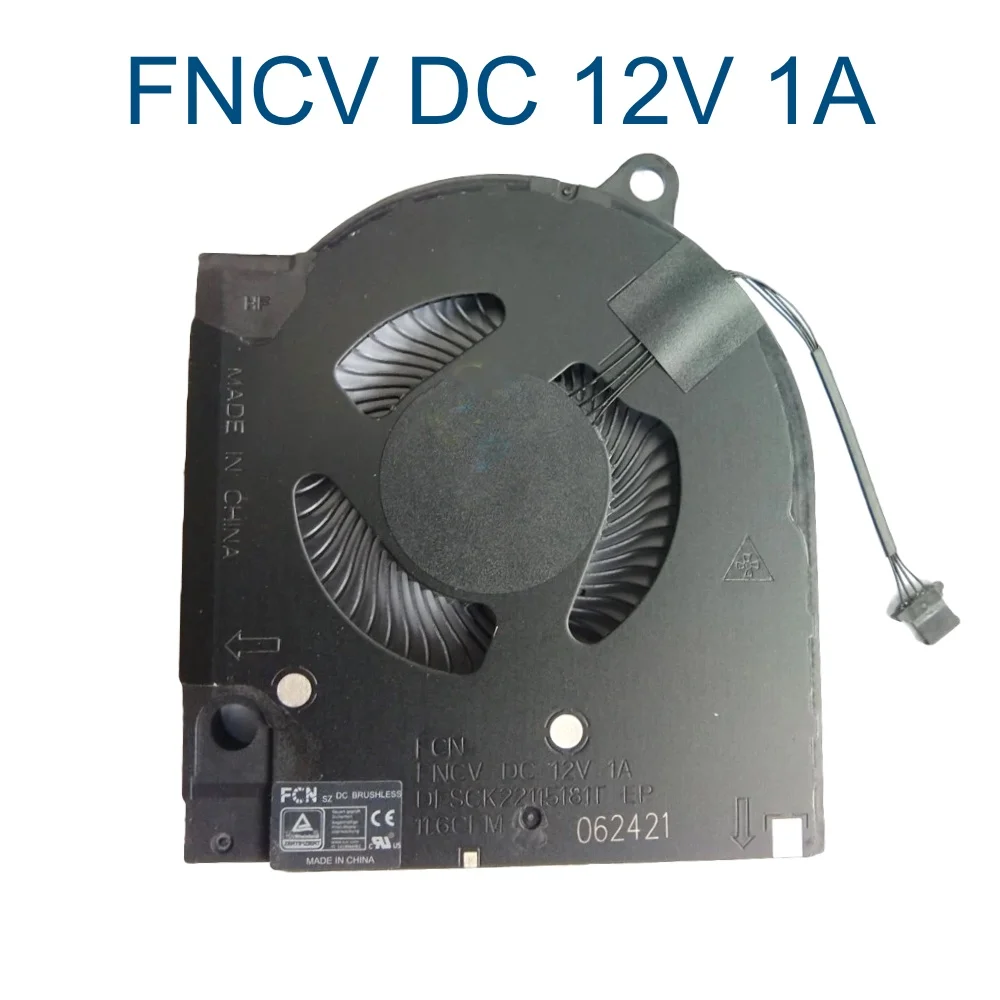 Laptop Cooling Fans for Dell G15 5510 5511 5515 RTX3070 2021 DFSCK22115181T FNCW FNCV CPU GPU Cooler Fan New