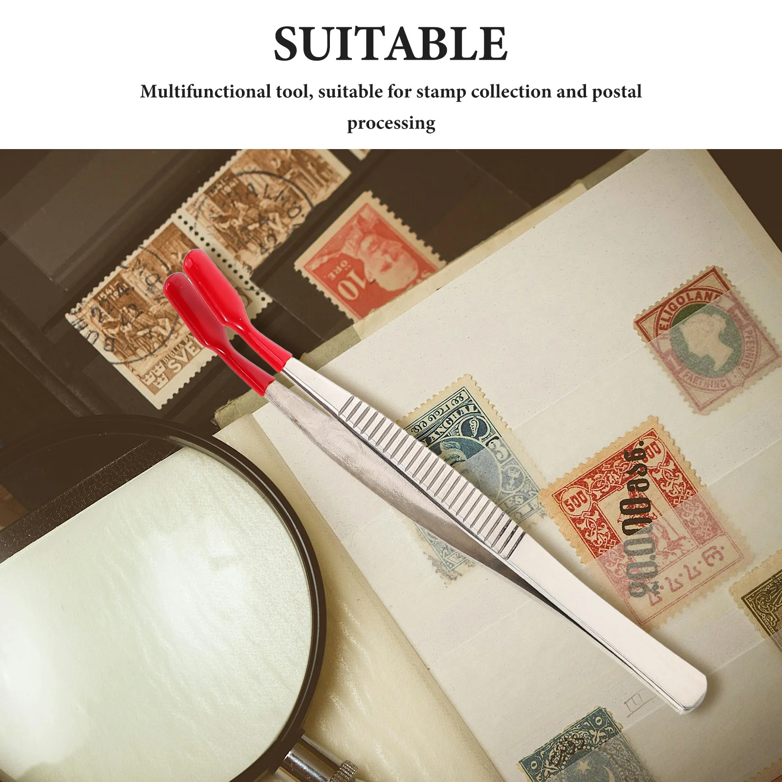 ختم جمع الملقط الفولاذ المقاوم للصدأ غرامة تلميح لصنع المجوهرات حبة العمل صياغة رمش قضيب ملقط متعدد الأغراض #1