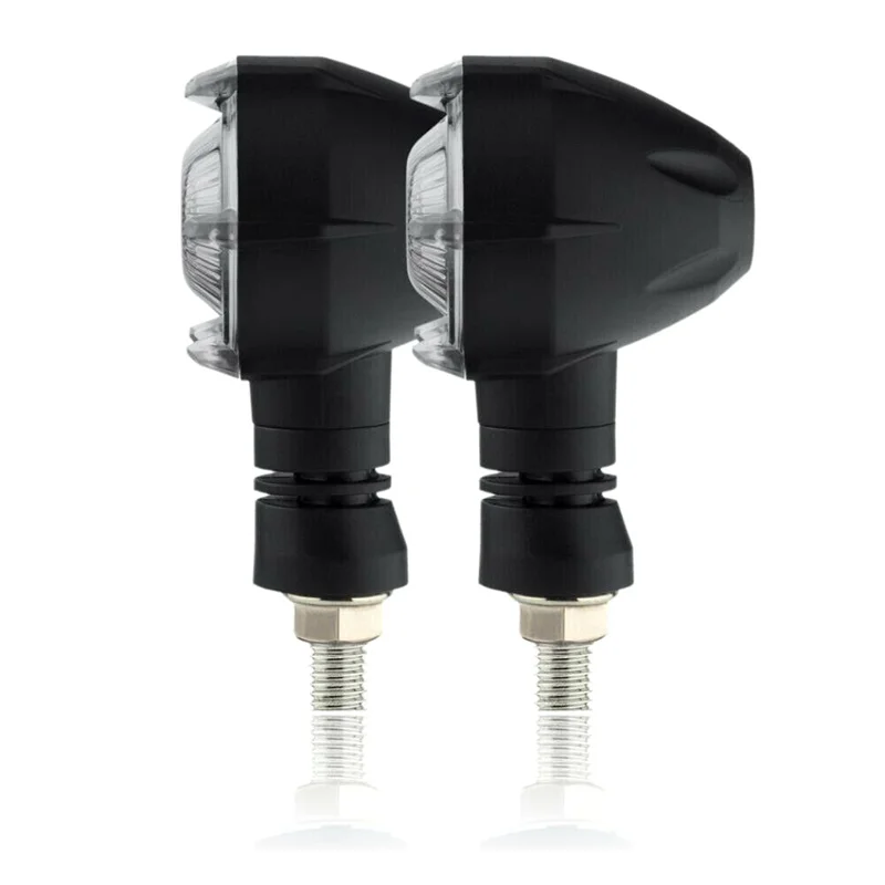 New Motorcycle Modification LED Two-color Flowing Water Turn Signal Signal Indicator  Prince  Cornering Light