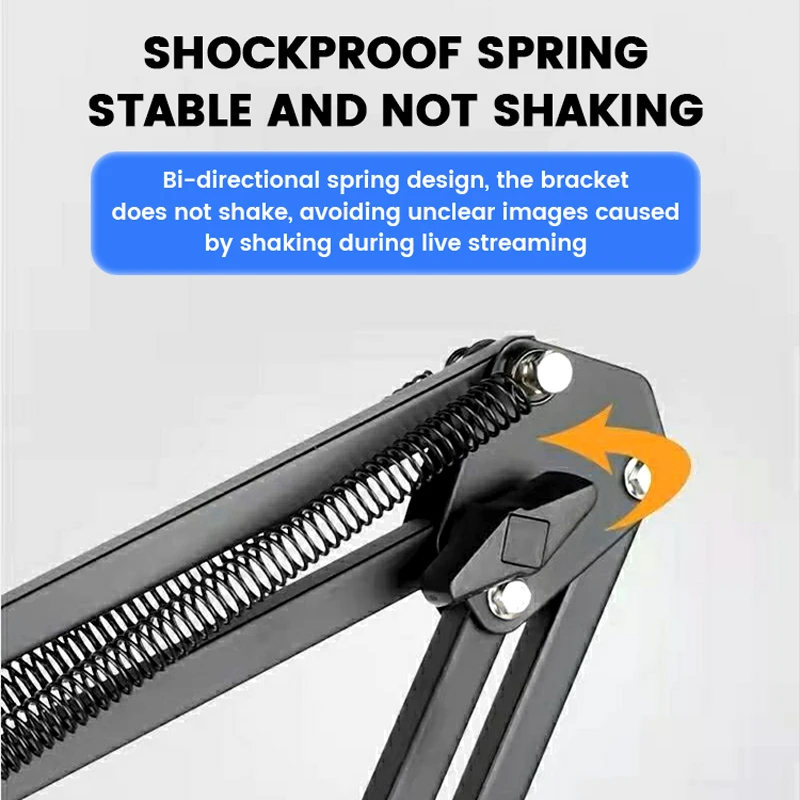 Live Camera Magic Arm DSLR Table Stand Phone Holder Stand Camera Bracket For Smartphone Tablet Webcam Led Ring Light Studio Kit