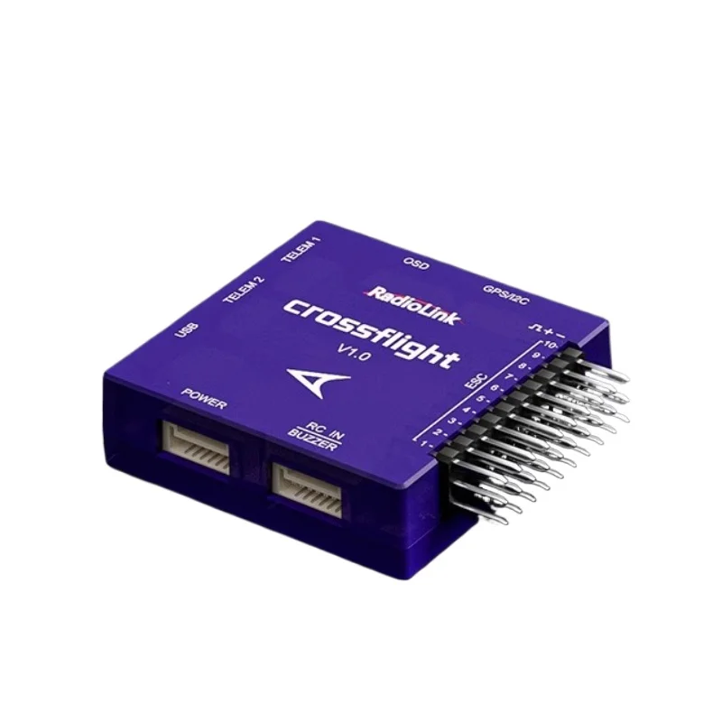 New Upgrade Crossflight Flight Controller GPS TS100 10 PWM Channels for UAV Helicopter Airplane Helicopter Car Boat DIY Parts