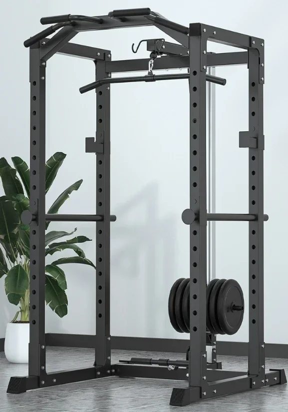 Integrated trainer smith machine gantry fitness equipment household combination squat rack multifunctional gym machine