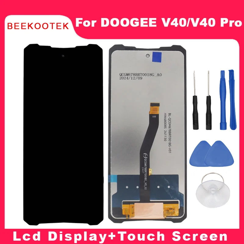 

New Original DOOGEE V40 Pro V40 LCD Display Touch Screen Assembly Digitizer Accessories For DOOGEE V40 Pro Smart Phone