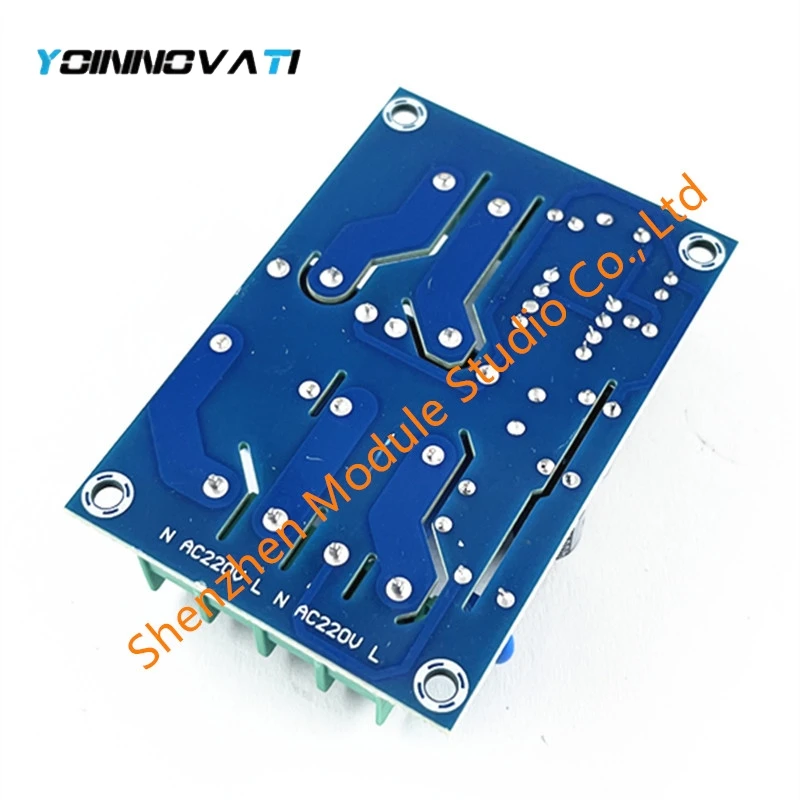 YT 1pcs YX-Q01 220V Two-Way Power Automatic Switcher 10A 2 Power Supply 2 In 1 Out Power Failure Conversion Switch Board Module