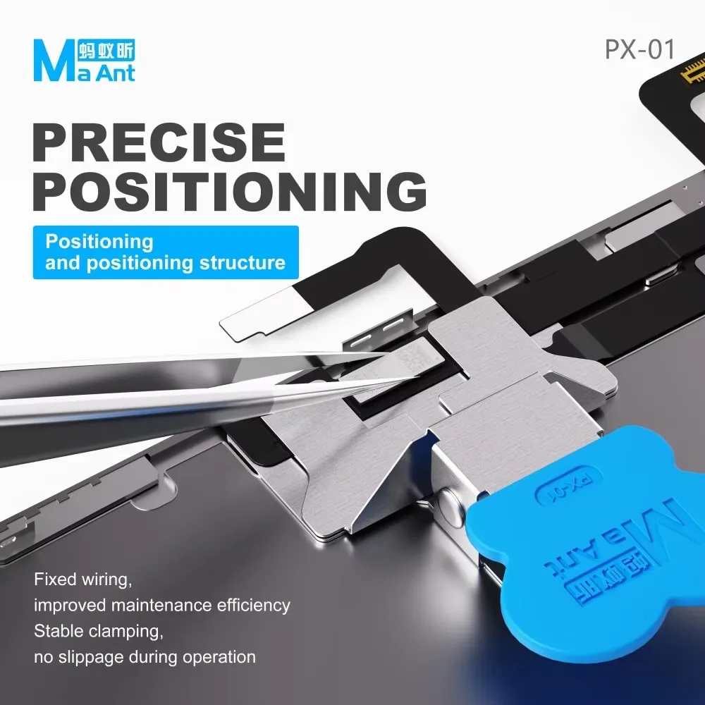MaAnt PX-01 Universal FPC Connector Fixing Clamp for Phone Mainboard PCB Touch FPC Cable Securing Soldering Repair Clamping Tool