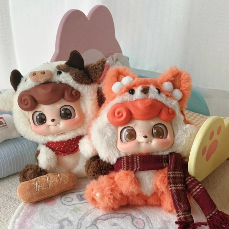 Kotak Misteri Q. Bao Animal Kindergarten Asli, Kotak Kejutan Kawaii untuk Dekorasi Kamar, Hadiah Ulang Tahun Anak yang Trendi dan Menyegarkan