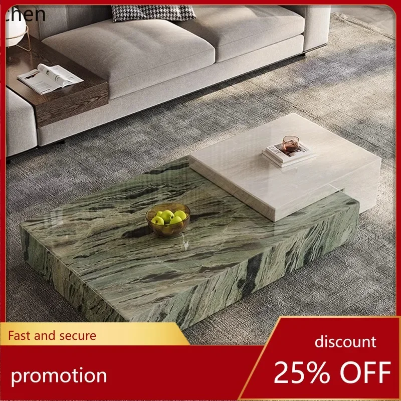 

HXL Living Room Modern Luxury Stone Creative Large Flat Layer