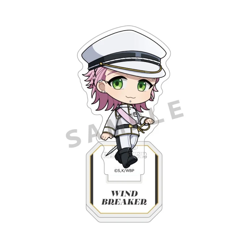 WIND BREAKER 10CM Cute Chibi Anime Acrylic Stand Figure Desk Decoration for Anime Fans Collectible Toy Keychain
