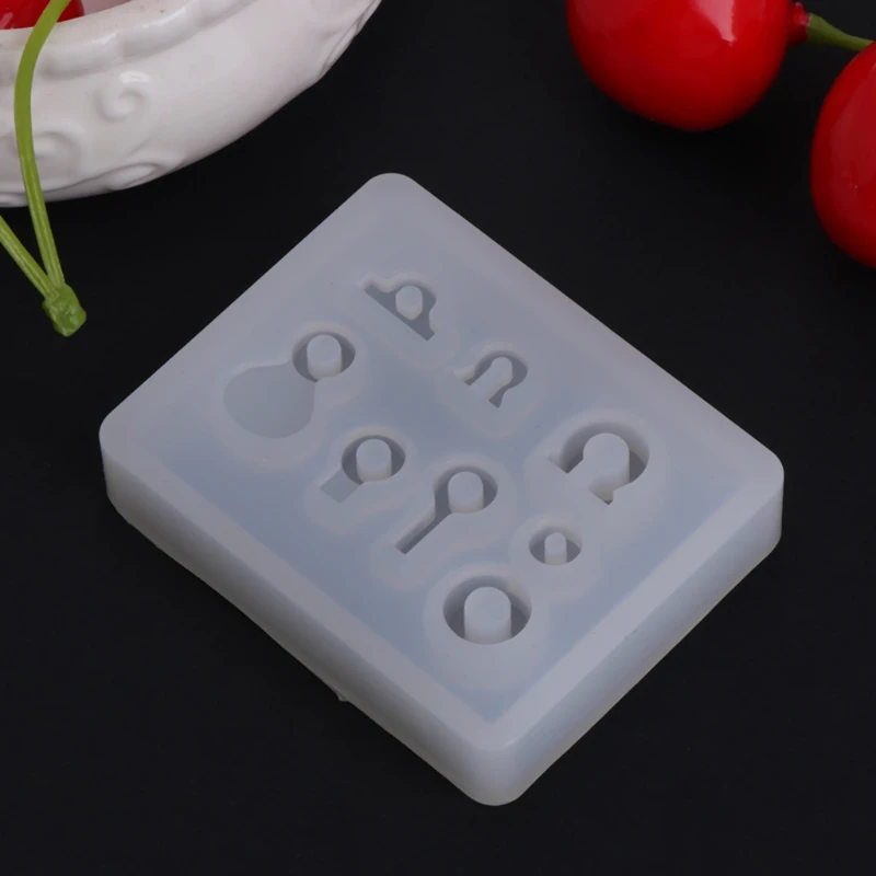 Silicone Pendant Mold For Resin Acrylic Jewelry Tools Earring Necklace Pendant Resin Mold Casting Mold Jewelry Making