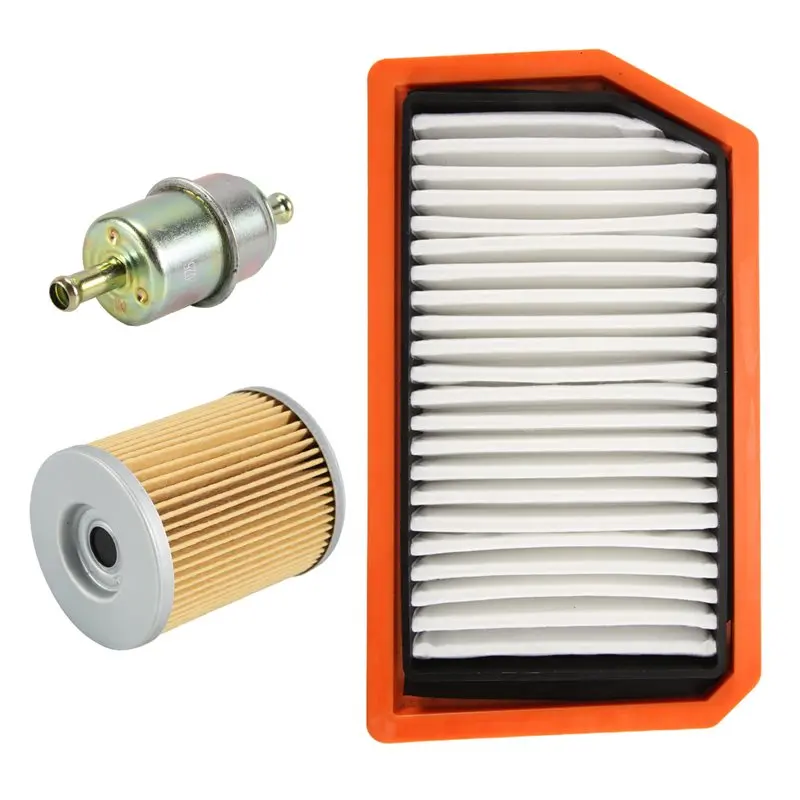A96E-Motorcycle Air Filter Oil Fuel Filter Kit For ODES 650 800 1000 ATV Part Numbers 21170101731 13204060001 13204060000 210401
