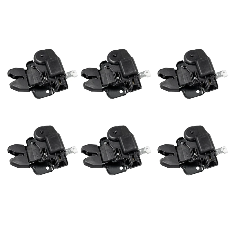 

6X Car Rear Trunk Lid Latch Tailgate Lock For Nissan Tiida Sedan C11 2007-2014 84631ED40A