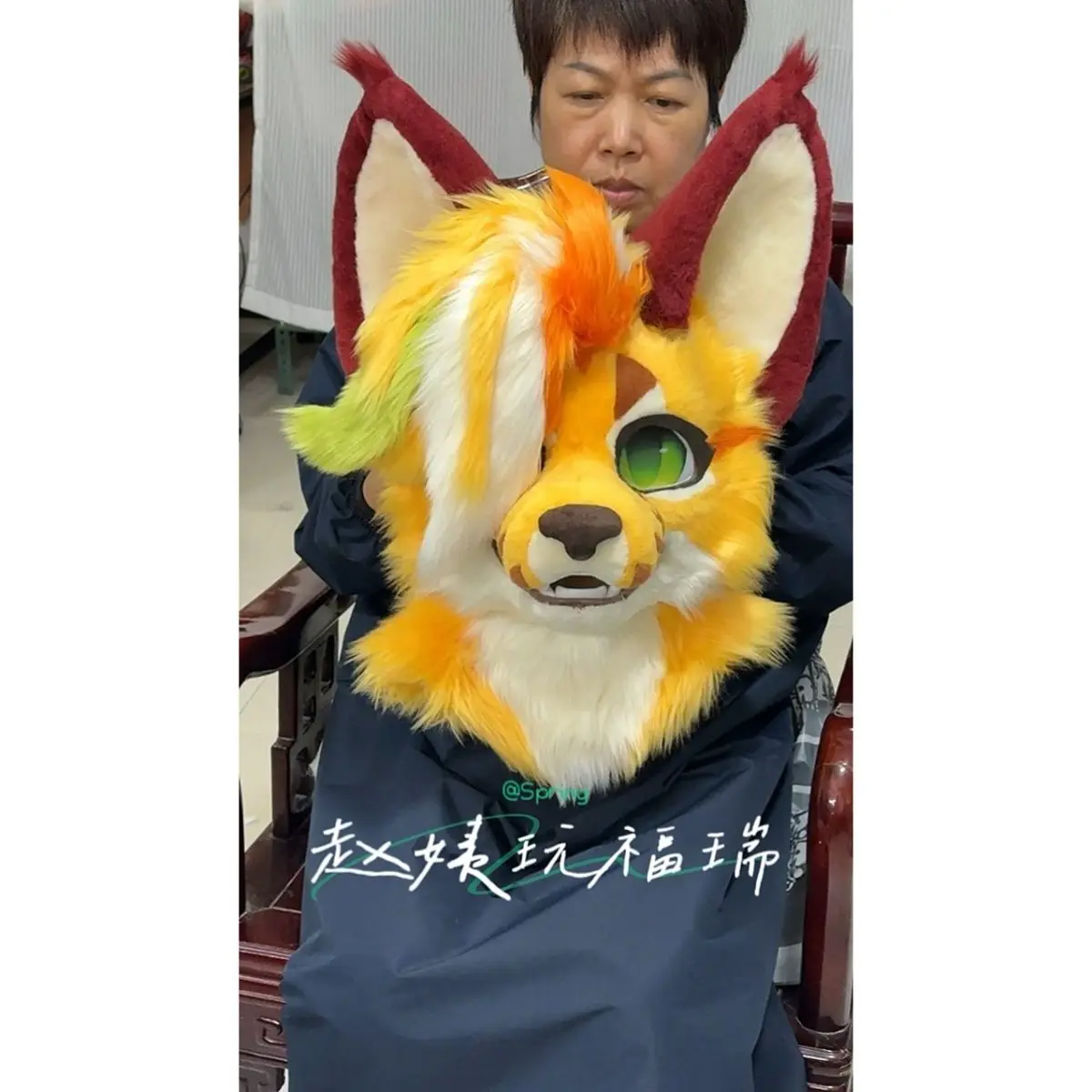 

American Stlye Base Mask Felidae Skull PETG Material 3D Printing Skull Furry COS Accessories DIY Props