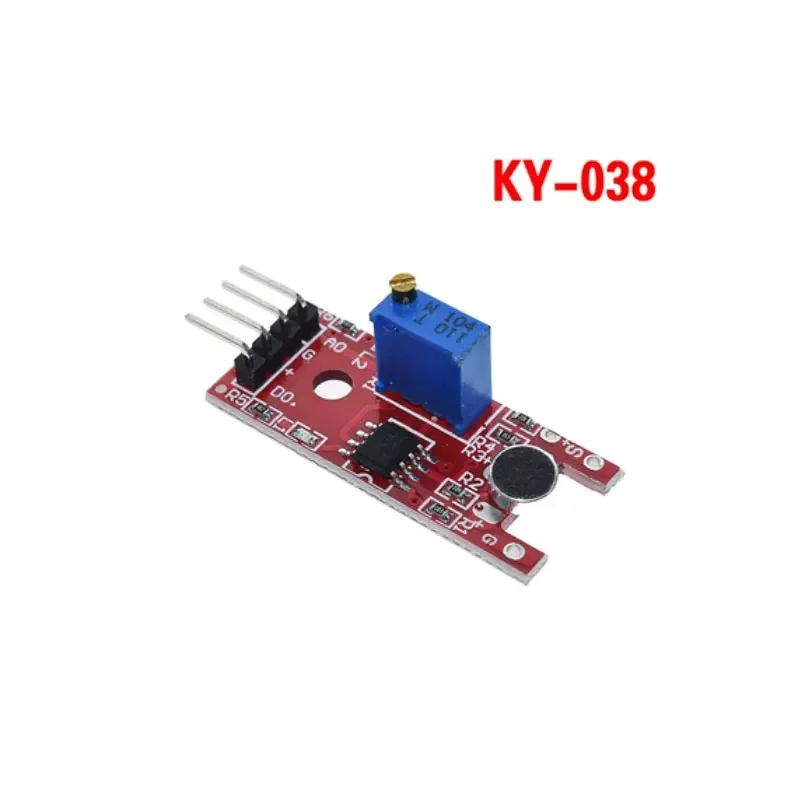 High-sensitivity microphone sensor module sound detection KY-037 KY-038 sound module compatible with Arduino