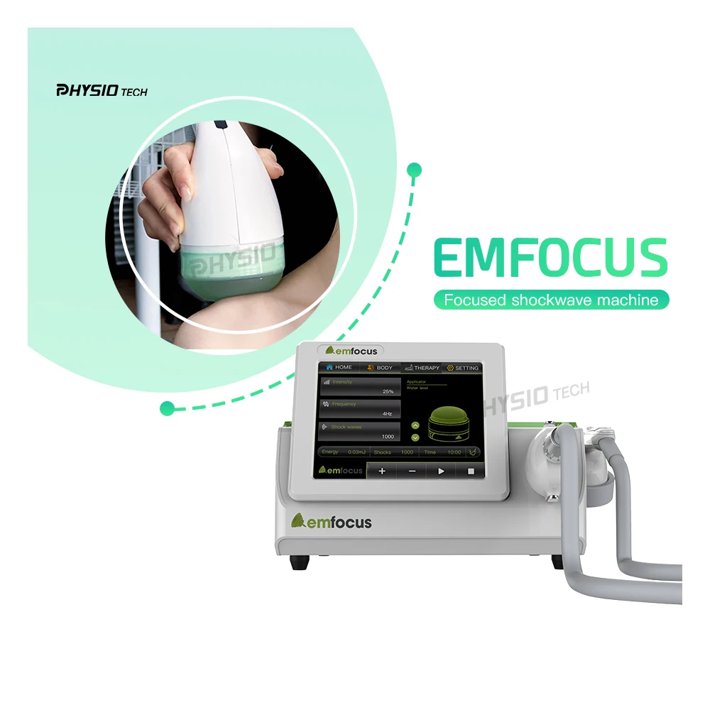 EMFOCUS Focused Shockwave Therapy Machine Focus Shock Wave Machine Physiotherapy Pain Relief Machine