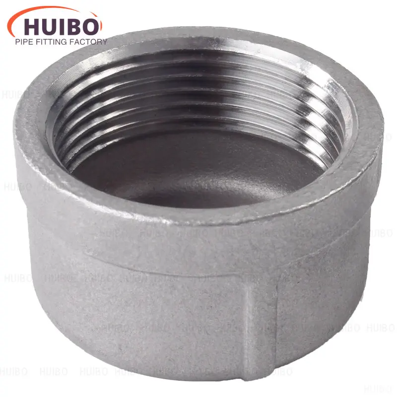 304 stainless steel Inner Silk Tube Cap Pipe Plug Fittings 1/8\