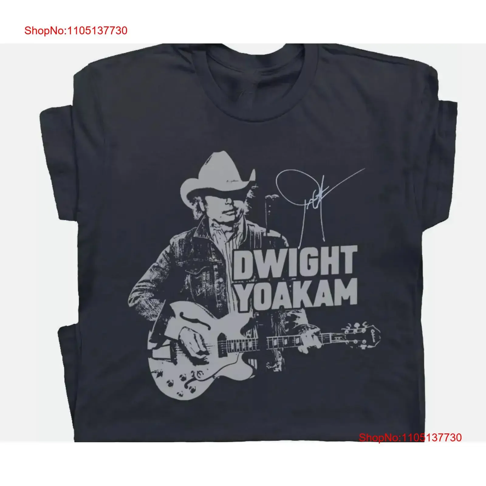 

Vintage Dwight Yoakam Music Tour Cotton Black All Size T Shirt vintage Washed Top For Everyday Wear Breathable Soft homme