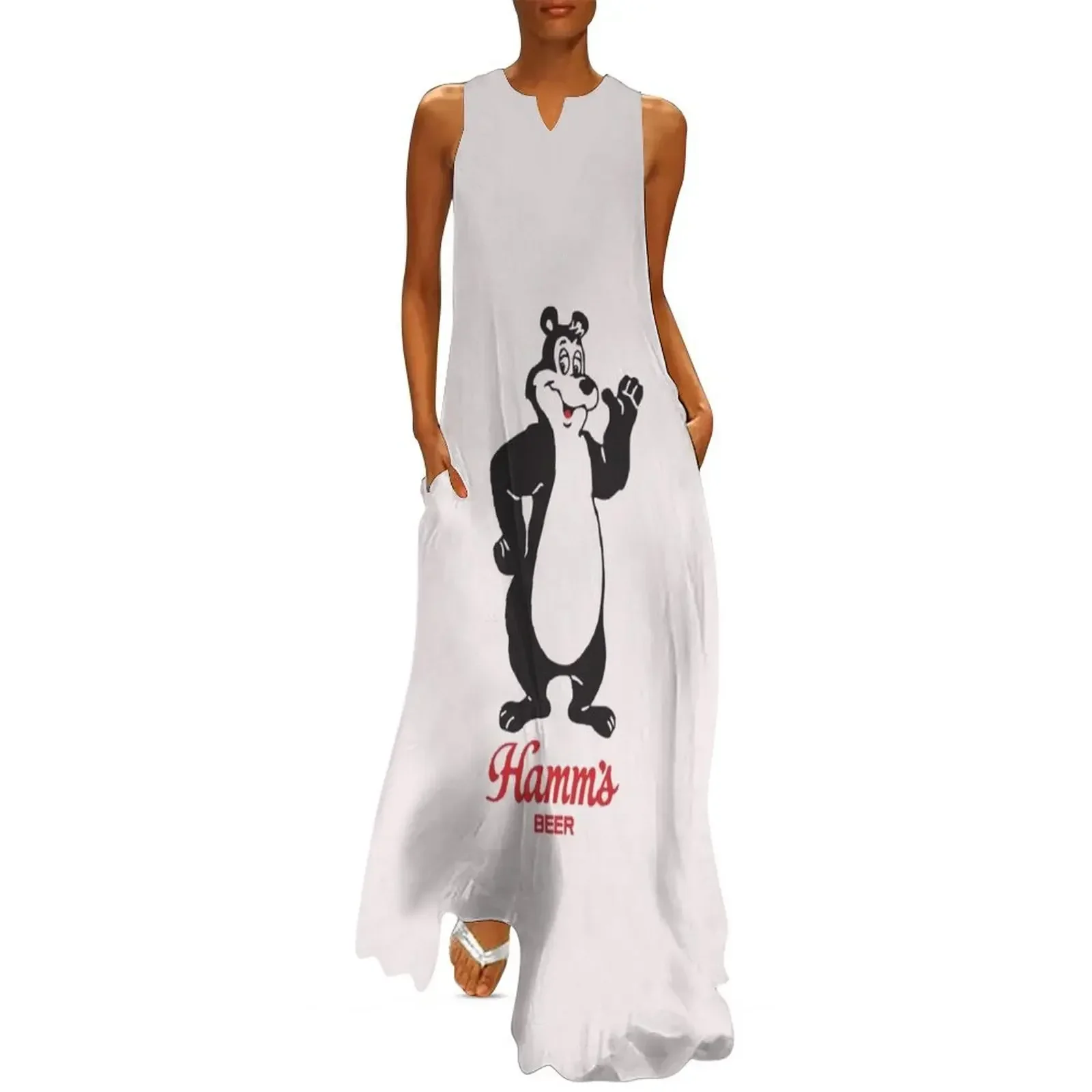 

Hamm's Hamms Beer Retro Vintage Long Dress summer women's suit luxury woman evening dress Dress