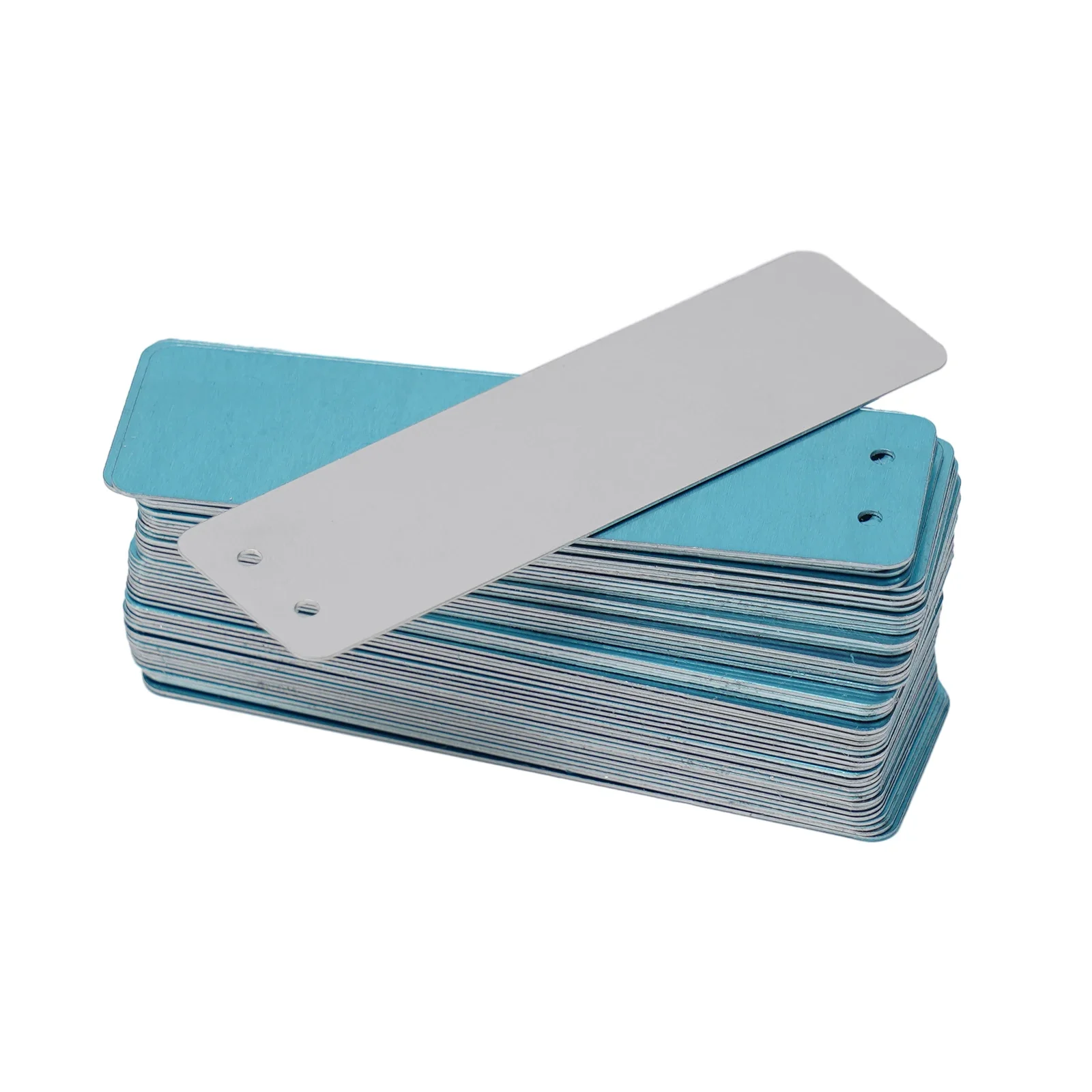 50pcs Aluminum Plant Labels Double Sided Metal Labels Tree ID Tag Water-proof Iron Wire Garden Supplies Plant Markers Labels