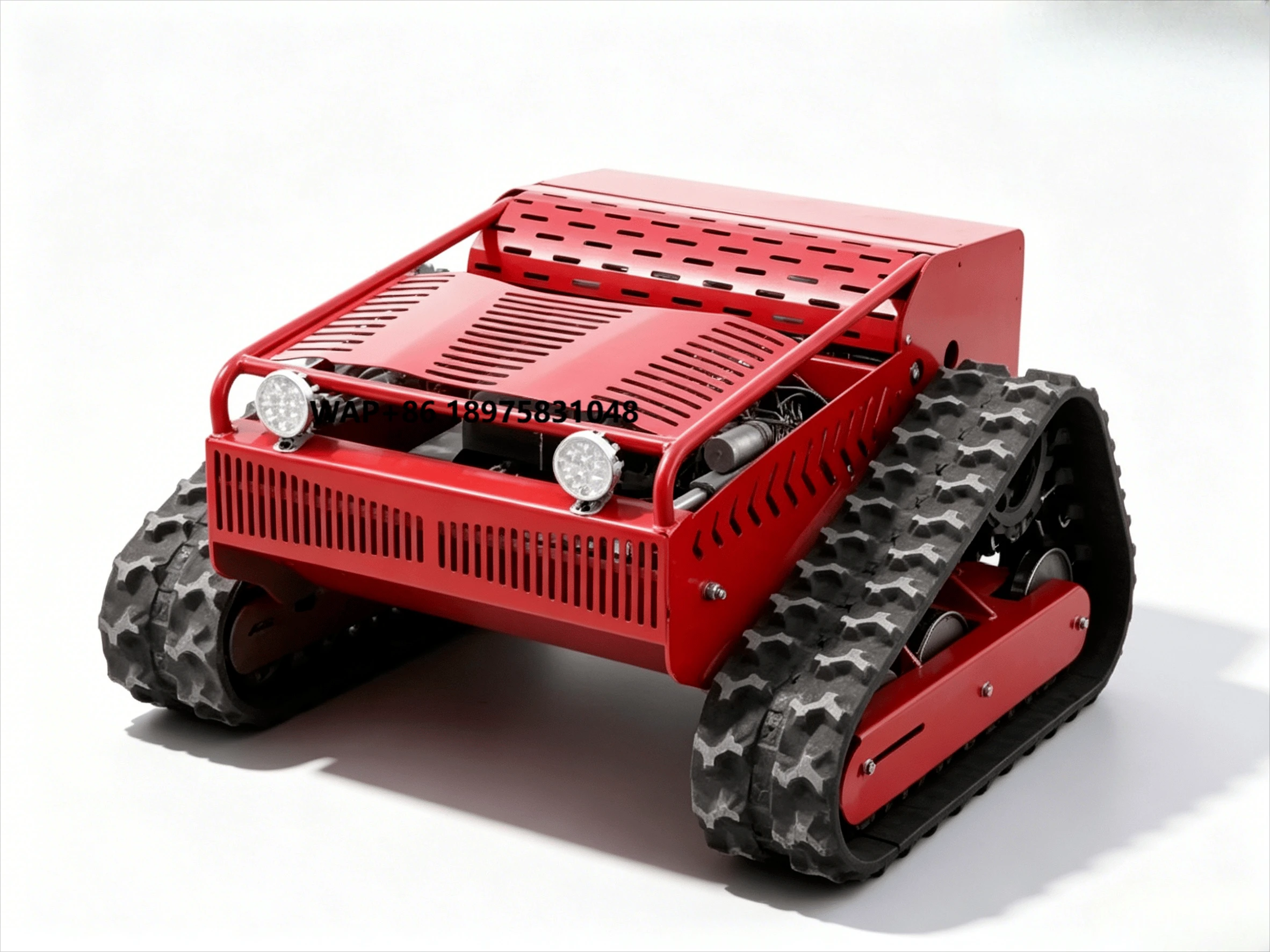 Газонокосилка-робот HT850 9HP с дистанционным управлением, для работы на склонах, с насосным двигателем для кустореза, для любой местности