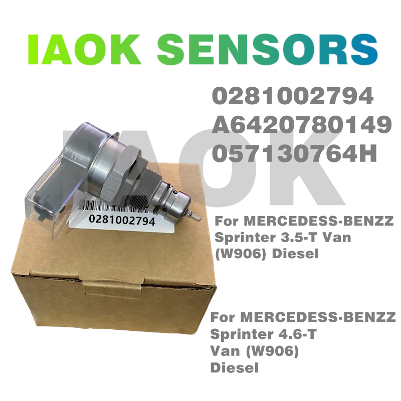 

0281002794 Car Engine Fuel pressure control valve fuel pressure regulator For M-ercedes B-enz Sprinter 0 281 002 794 A6420780149