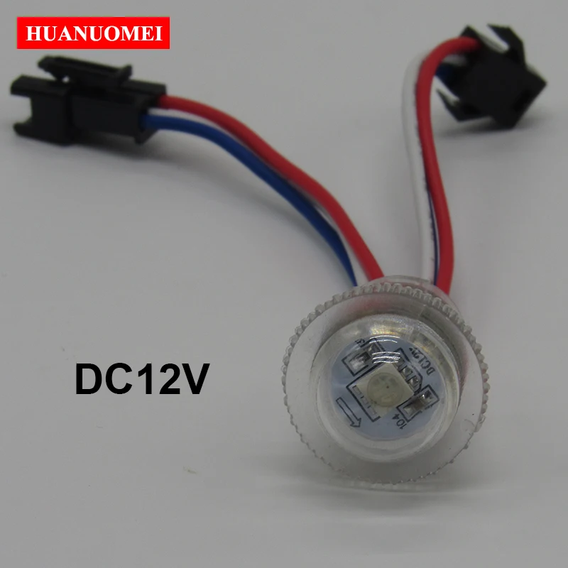 Waterproof UCS1903 RGB Pixel LED Module 20mm DC12V SMD5050 Addressable Light for Amusement Park Rides & Signage