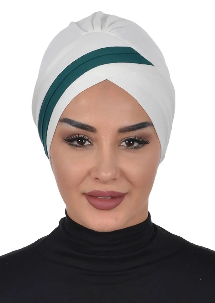 Doppel farbige gekämmte Knochen creme