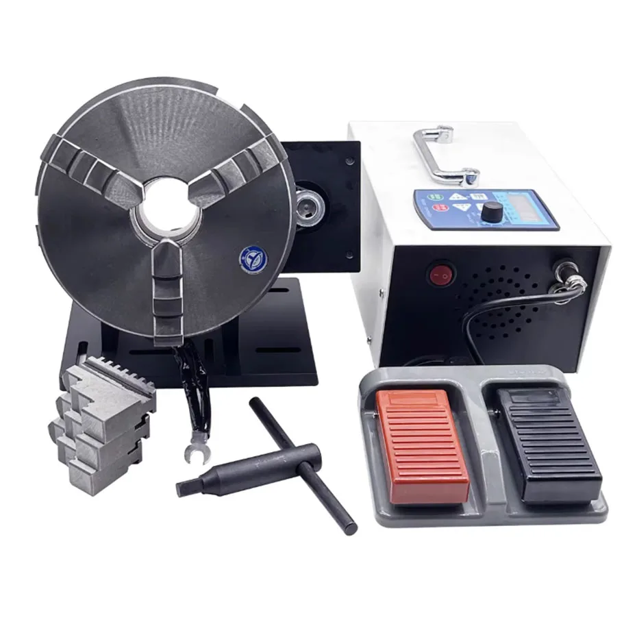 CNC automatic turntable. Positioner manipulator argon arc welding laser welding circumferential seam welding tooling