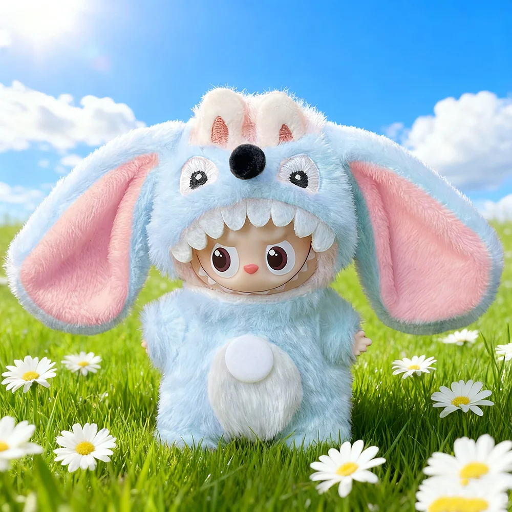 الملابس ل Labubu 4.0 الوحوش دبوس الغابات خرافة سلسلة الملابس لطيف أفخم بطة غرزة الملابس إكسسوارات دمي