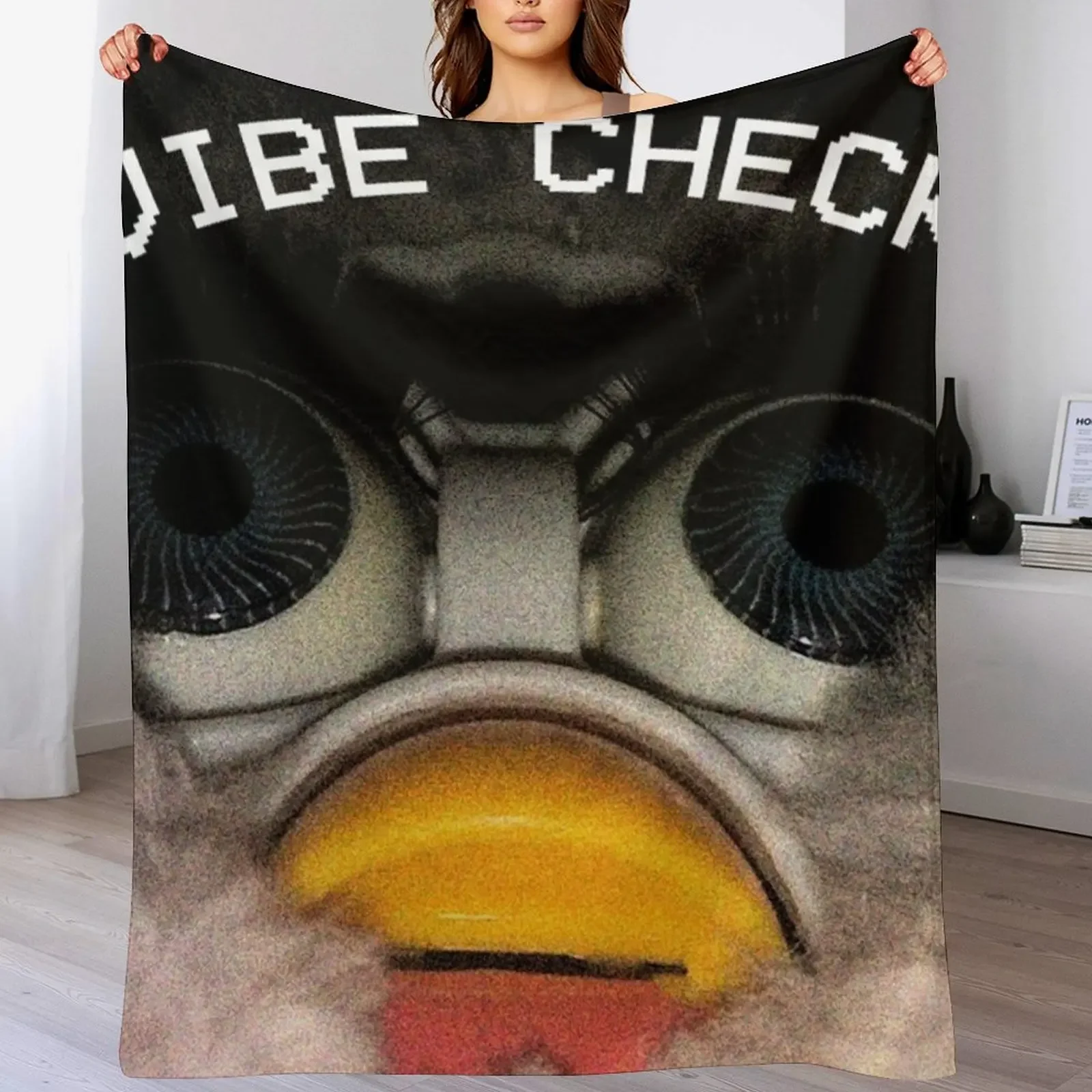 

Furby Vibe Check 1 Throw Blanket bed plaid Flannels Kid'S Furry Blankets