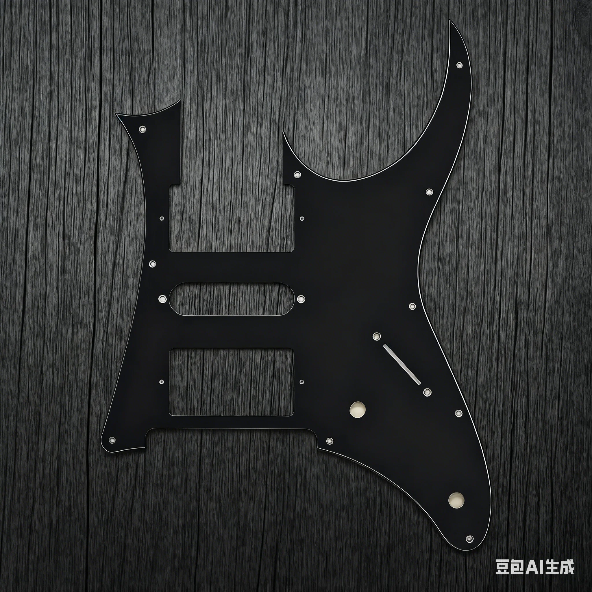 FOR IBANEZ IB 7V Electric Guitar Pickguard Scratch Plate 3-Layer 10 Holes Pick Guard Board Guitar Replacement Accessories