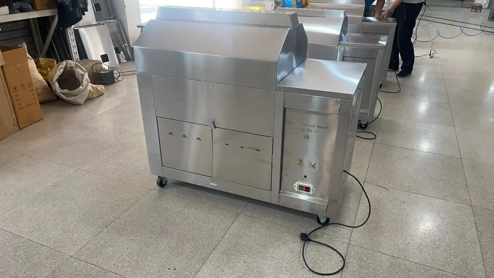 Electric Coffee Bean Roaster 300g Mini Roaster Suitable for Coffee Roasting Workshop Bean Sample Testing