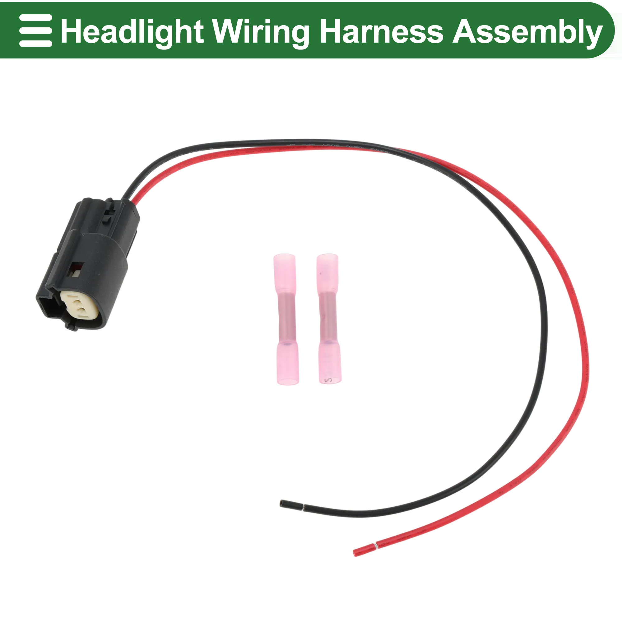 UXCELL No.84000613 Headlight Wiring Harness Assembly for Chevrolet Silverado 2016-2018