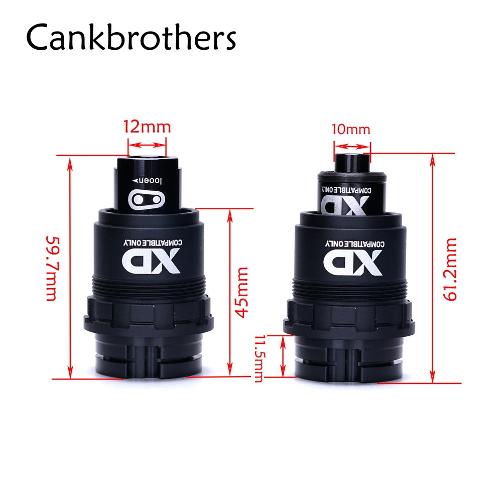 Crankbrothers-piezas de reparación de cojinete de eje de Cassette, cobalto 2/3 XD Freehub 142X12 148x12 alxe MTB XD