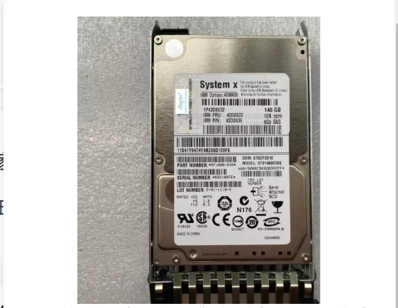 

For 42D0633 146G 10K SAS 2.5 inch 42D0636 42D0632 M2M3