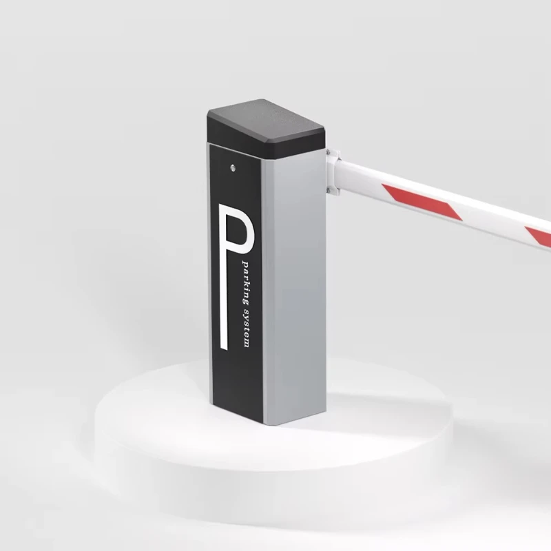 

Outdoor paid parking lot guardrail gate Automatic electronic speed regulation Steel boom guardrail gate