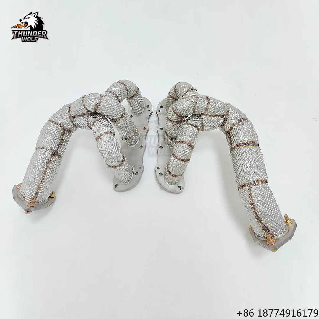 

New Exhaust Manifolds for 987.2 2009-2012 Long Tube Sport Headers Straight Pipe