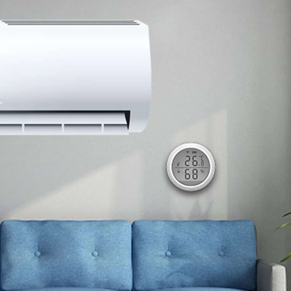 61*61*27mm Temperature For WIFI Temperature And Humidity Sensor Temperature-humidity Detector Home Measurement Accessories