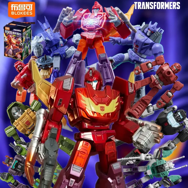 Blokees Transformers Originales, Versión Galaxy, Ola 10, Til All Are One, Rodimus Prime, Figura Coleccionable, Caja Sorpresa, Figura de Anime