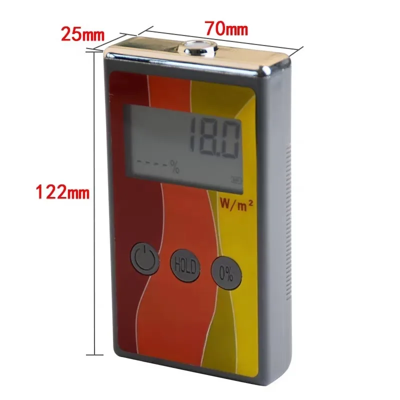 IR Solar Power Meter Car Insulation Film Window Glass Heat-Insulating Test Infrared Intensity with Rejection Value Energy Tester