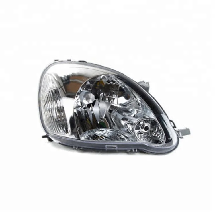 NITOYO Car Head Lamp for Toyota VITZ/YARIS 2003-2004 Plastic Working