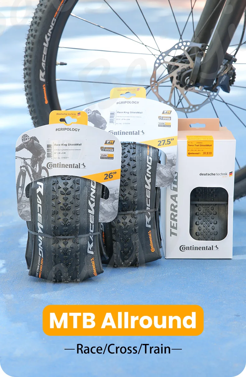 Continental Race King Reifen Felge 29 26 27 MTB 180TPI Fahrrad Faltreifen Pannensicher Mountainbike Tubeless Reifen Pneu Aro 29 – Detail 6
