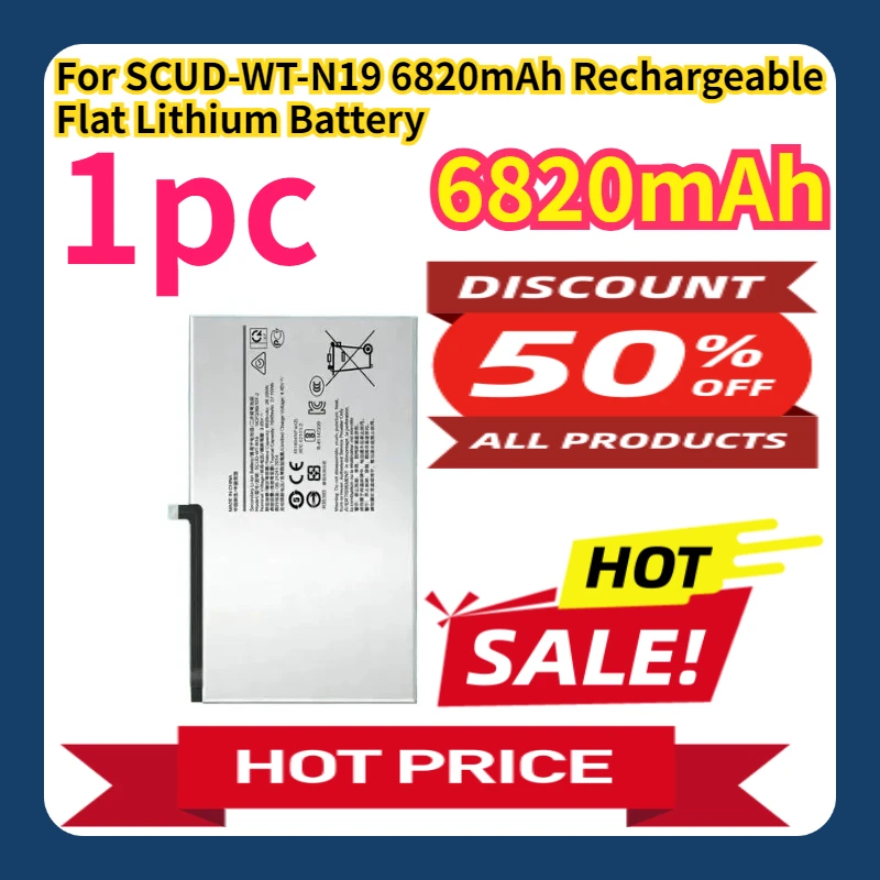 

For SCUD-WT-N19 6820mAh Rechargeable Flat Lithium Battery