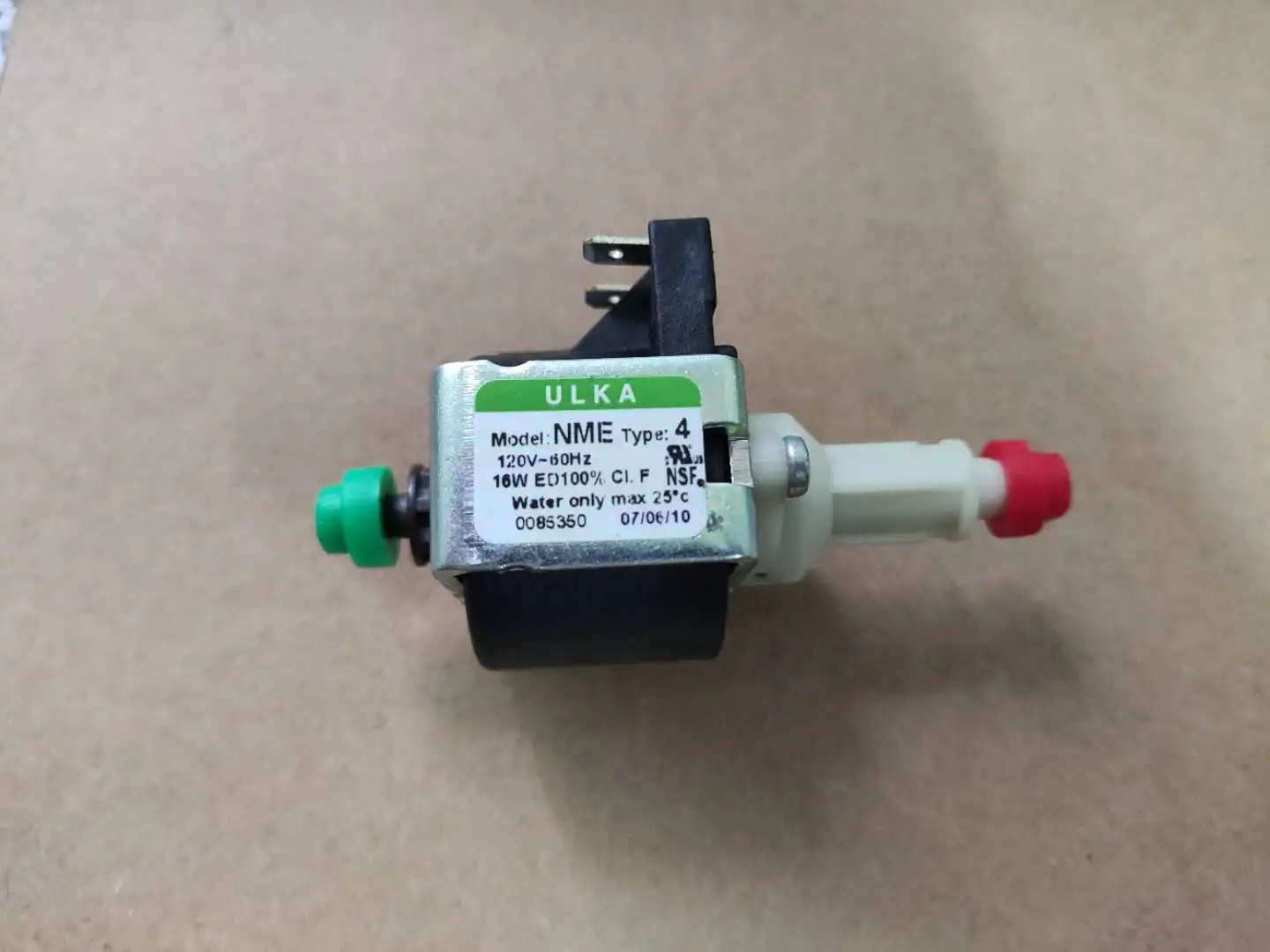 مناسبة لمنظف البخار ULKA المضخة الكهرومغناطيسية AC120V 16W 60 هرتز