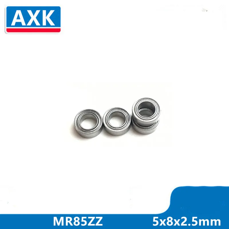 

Axk 10 шт. Mr85zz L-850zz 5*8*2,5 мм, радиальный шарикоподшипник, Миниатюрный подшипник высокого качества Mr85 Mr85z