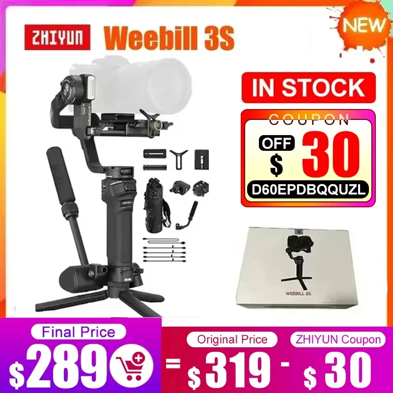 مُستقرّات التثبيت اليدوية Weebill 3S من ZHIYUN: تقييم شامل لجهاز التثبيت المثالي للكاميرات الاحترافية