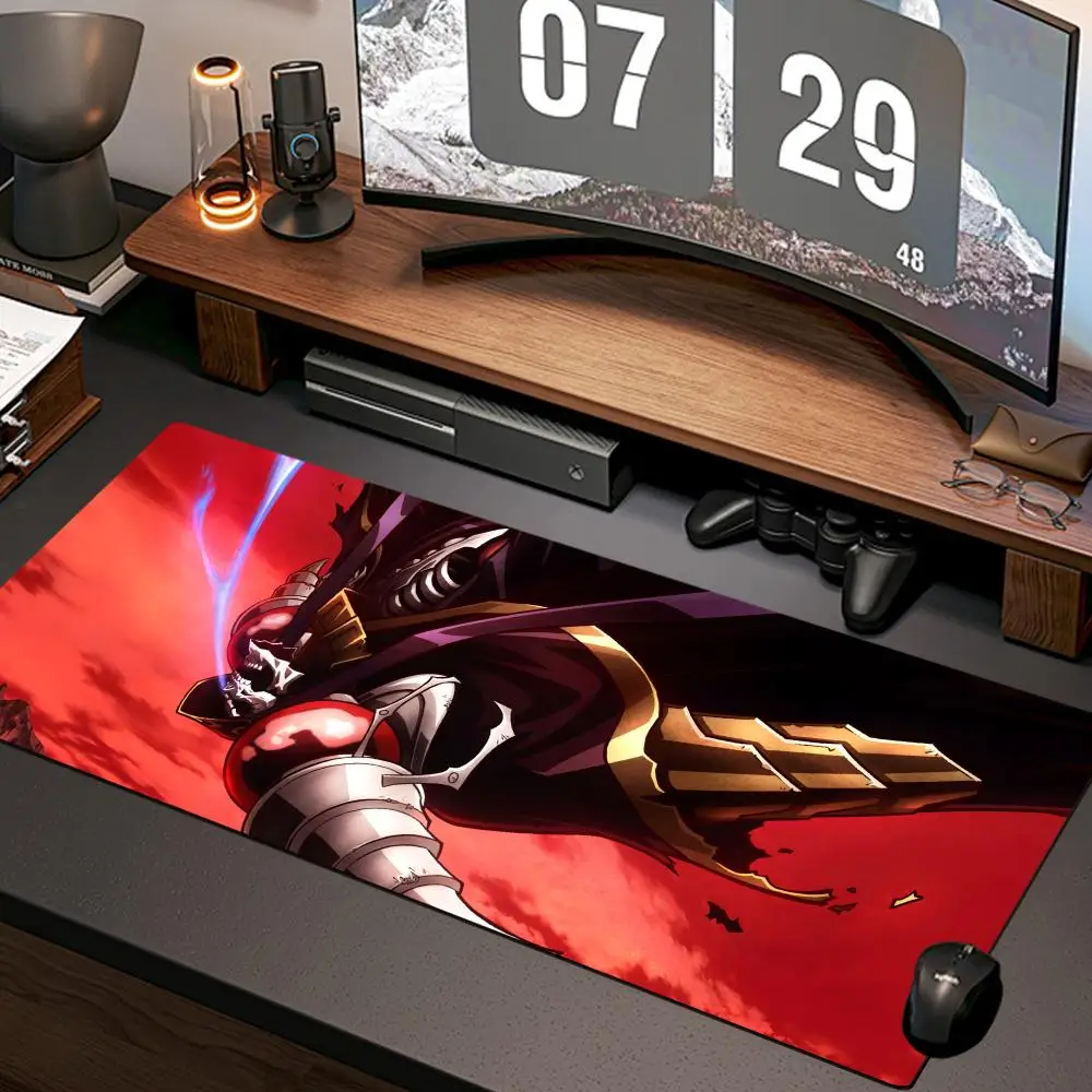 Anime Overlord Mauspad, neues Computer-Mauspad für Zuhause, XXL-Schreibtischunterlage, Naturkautschuk, rutschfest, Gaming-Zubehör