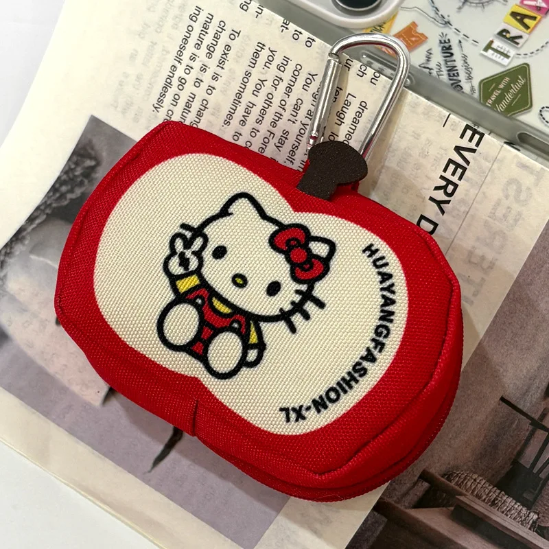 لطيف القط البسيطة عملة المحفظة الملحقات الصغيرة الحقيبة صغيرة لطيف حقيبة سحر المفاتيح حامل #3